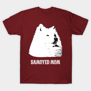 Samoyed Mom Samoyed Design T-Shirt